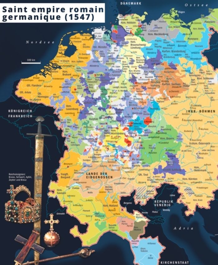 Géographie du Saint Empire romain germanique
