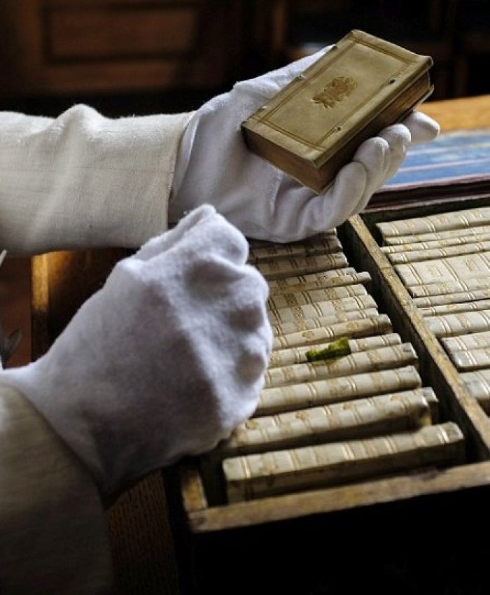 Bibliothèque de voyage au XVIIe siècle