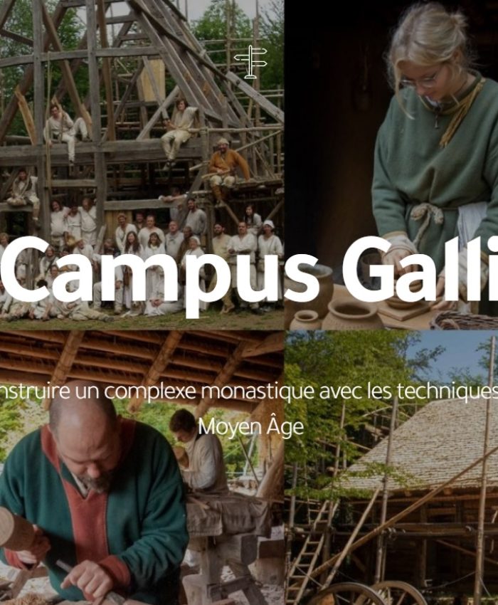 Campus Galli : construire avec des techniques du Moyen Âge.